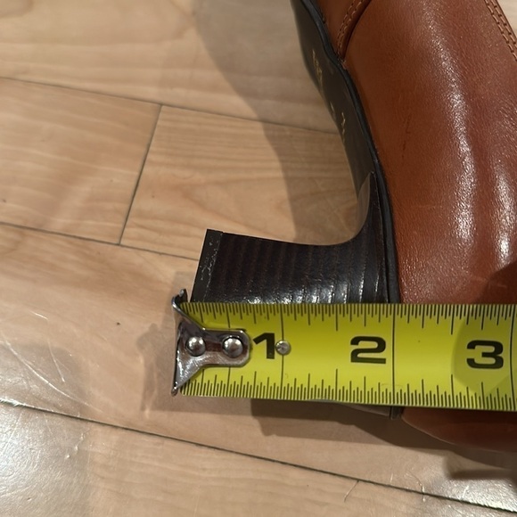 CAPELLI ROSSI heels shoes - brown leather size 7.5 - Picture 11 of 11